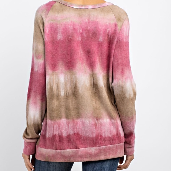 🌟Sale🌟Tie Dye Ruffle Top - Picture 5 of 11